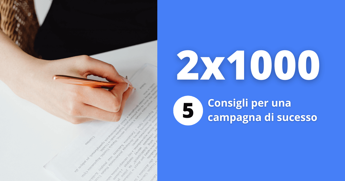 2x1000 consigli