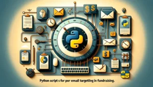 script python fundraising